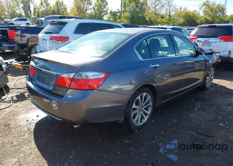 2015 Honda Accord Sport from USA, damaged, VIN 1HGCR2F54FA081400